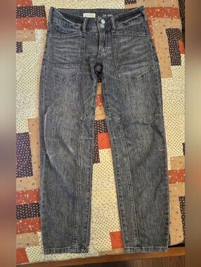 Pilcro Wanderer Relaxed Jeans In Faded Black